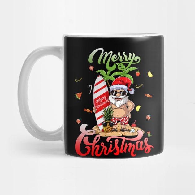 Merry Christmas Santa Hawaii by intelus